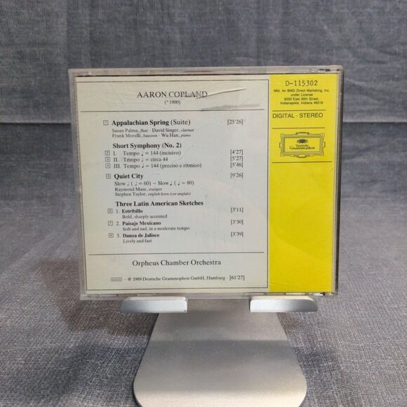 Aaron Copland: Appalachian Spring (Suite) & Short Symphony (Symphony No. 2)(CD) - Picture 2 of 3